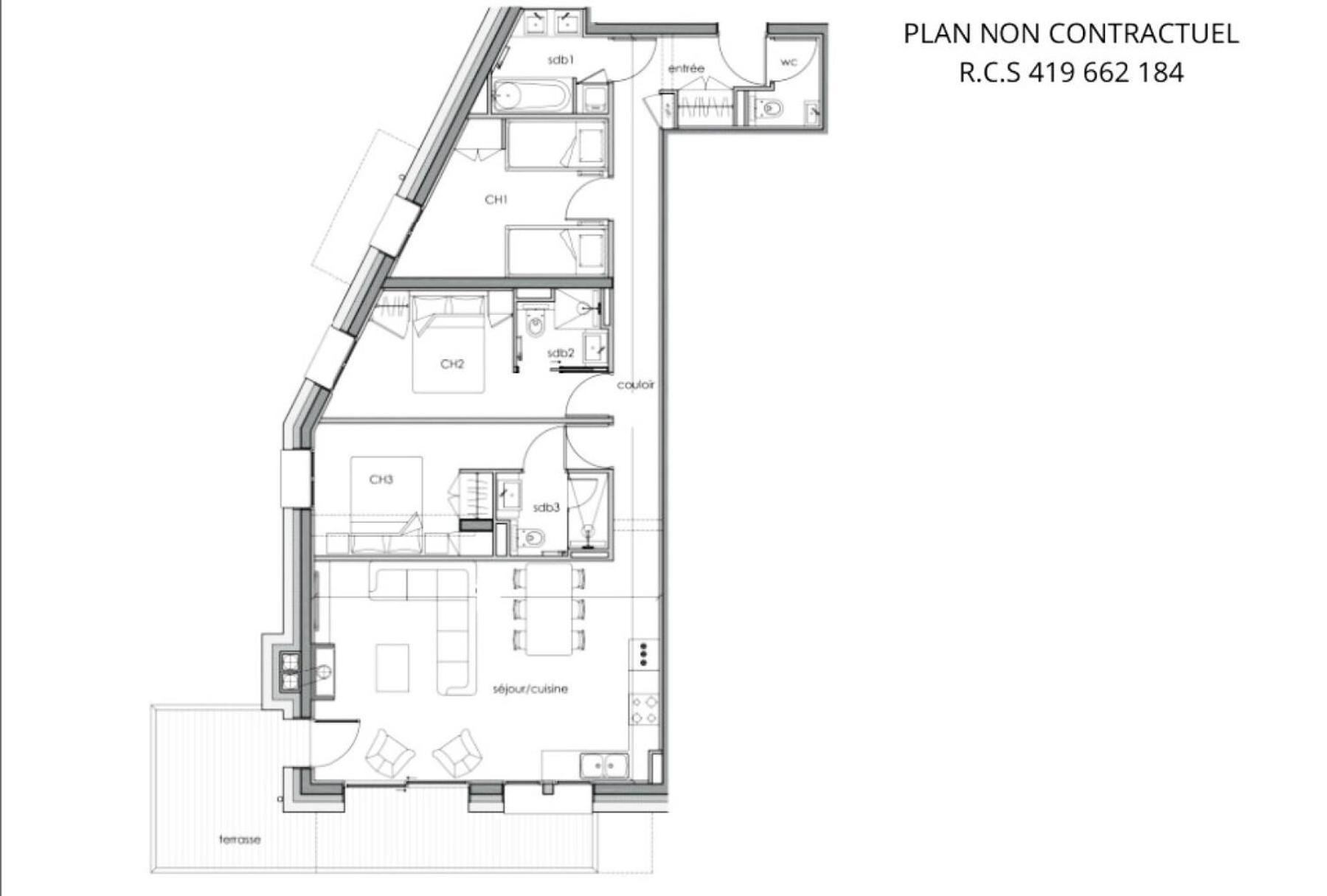 Les Chalets Du Cheval Noir - Appartement Neuf 4 Pieces 8 Personnes Avec Vue La Vallee Mae-2174 سان-مارتن-دي-بيفيل المظهر الخارجي الصورة